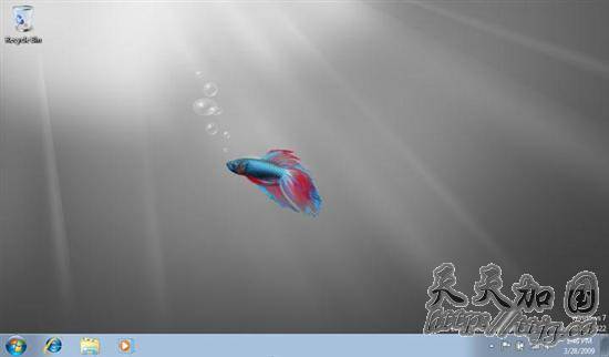 Windows 7 Starter版本出现新壁纸