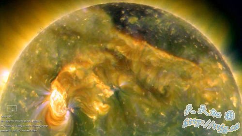 太阳风预计今日抵达地球 将产生强烈极光