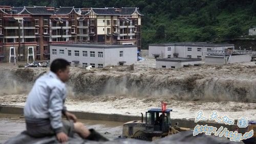 暴雨致多个汶川地震重灾乡镇再成孤岛