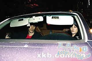 蔡依林开车载男友返家密会 见偷拍手忙脚乱(图)